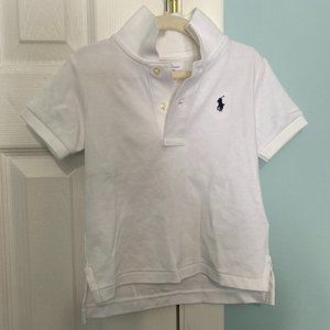 Ralph Lauren POLO White Polo- Size 12m